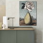 Wallity Lienzo Decorativo Les Moyens d'Existence 1969 de René Magritte 70 x 100 cm